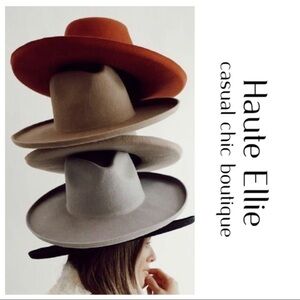 Upturned Warble Brim Panama Hat